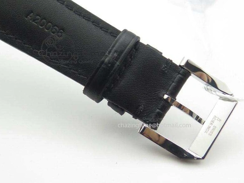 MIROTIME 0417 Sustainable Portuguese IW545408 White Dial ZF 1:1 Best Edition On Dark Blue Leather Strap 7335